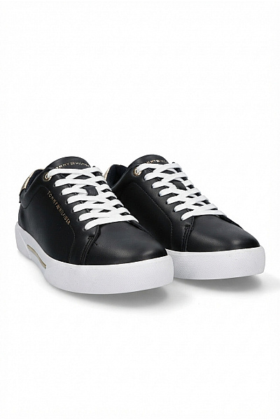 TOMMY HILFIGER Tenisky Essential Th Gold Sneaker Černé Vel. EU 40