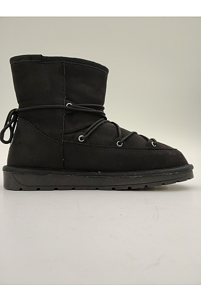 Island Boot Černé kotníkové válenky se šněrováním zimní Vel. 40 | Island Boot | obrázek 5