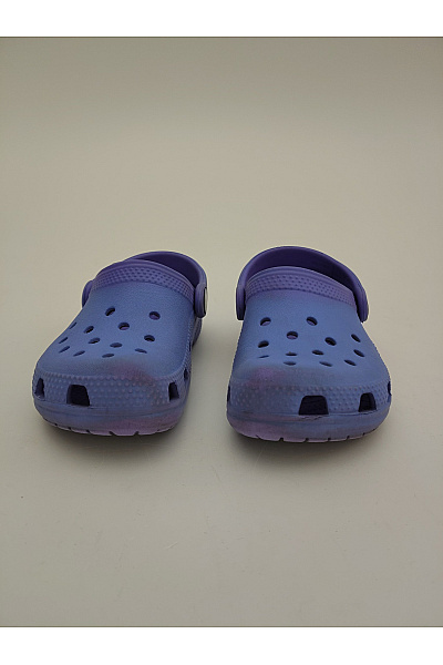 Crocs Dětské fialové nazouváky letní volnočasové Vel. US C8 | crocs | obrázek 5
