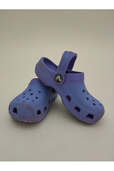 Crocs Dětské fialové nazouváky letní volnočasové Vel. US C8 | crocs | obrázek 9