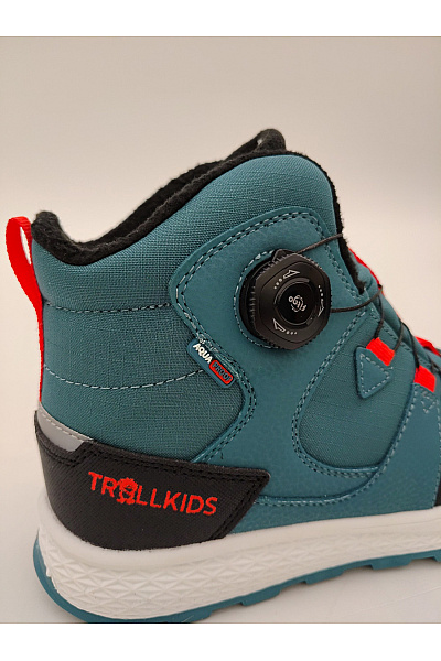TROLLKIDS Dětské modré kotníkové zimní outdoorové boty s membránou Velikost 38 | TROLLKIDS | obrázek 7