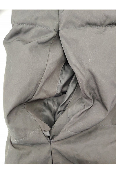 VERO MODA Černá dlouhá prošívaná zimní bunda s kapucí Vel. M | VERO MODA | obrázek 3