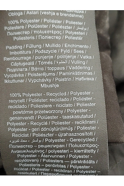 VERO MODA Černá dlouhá prošívaná zimní bunda s kapucí Vel. M | VERO MODA | obrázek 7