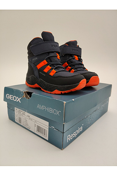 GEOX Dětské kotníkové zimní boty na suchý zip Velikost EU 26 | GEOX | obrázek 8