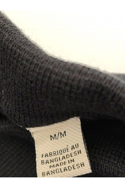 ONLY & SONS Pánský černý bavlněný pulovr s límečkem a knoflíky Velikost M | ONLY & SONS | obrázek 6