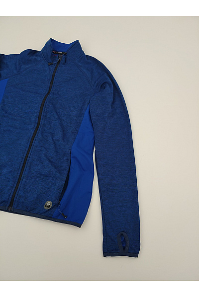 MAUL SPORTS Dámská modrá sportovní mikina na zip se stojáčkem Vel. EU 40 | MAUL SPORTS | obrázek 3