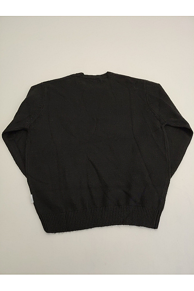 ONLY & SONS Černý pánský pletený pulovr basic Velikost M | ONLY & SONS | obrázek 5