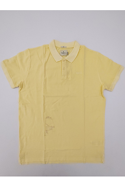 Pepe Jeans Žluté bavlněné pánské polo tričko s krátkým rukávem a knoflíky Velikost XL | Pepe Jeans | obrázek 2