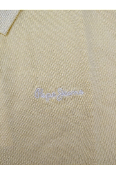 Pepe Jeans Žluté bavlněné pánské polo tričko s krátkým rukávem a knoflíky Velikost XL | Pepe Jeans | obrázek 6
