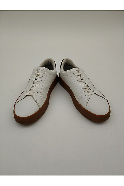 TOMMY HILFIGER Pánské tenisky TH Court Lth Detail Ess Bílé Velikost EU 44 | TOMMY HILFIGER | obrázek 3