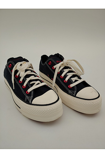 CONVERSE tenisky Chuck Taylor All Star Lift Platform Hearts (A19059C) Černé Velikost 40 | CONVERSE | obrázek 2