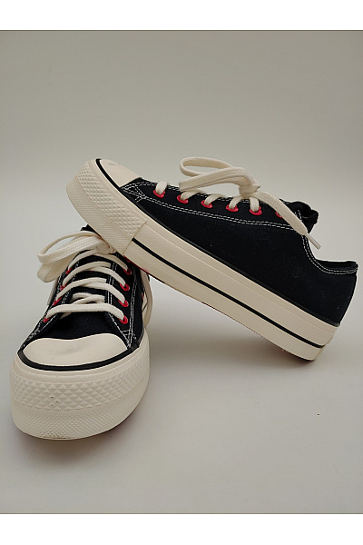 CONVERSE tenisky Chuck Taylor All Star Lift Platform Hearts (A19059C) Černé Velikost 40 | CONVERSE | obrázek 6