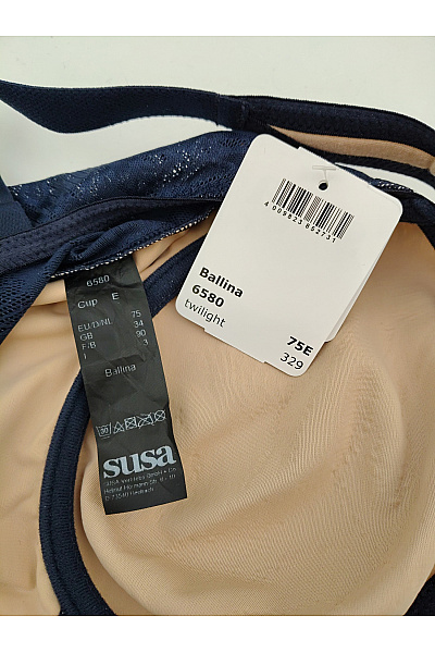 Susa Luxusní krajkové body s kosticemi Velikost EU 75E | susa | obrázek 10