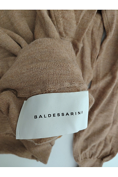 BALDESSARINI Pánský hnědý vlněný rolák basic Vel. S | BALDESSARINI | obrázek 5