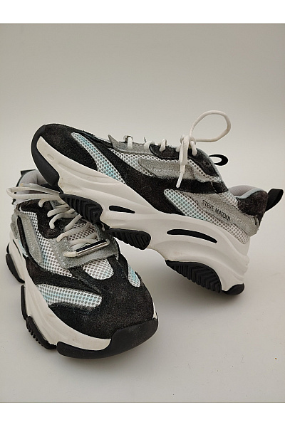 Steve Madden tenisky Cliff Černobílé Velikost EU 37,5 | Steve Madden | obrázek 4