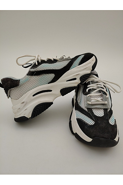 Steve Madden tenisky Cliff Černobílé Velikost EU 37,5 | Steve Madden | obrázek 5