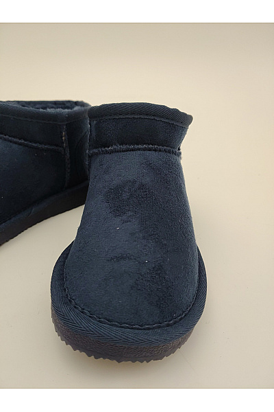 Island Boot Dětské modré kotníkové válenky s kožíškem Vel. 31 | Island Boot | obrázek 5