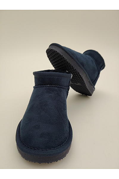 Island Boot Dětské modré kotníkové válenky s kožíškem Vel. 31 | Island Boot | obrázek 6