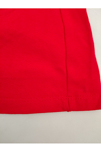 Be wear Červené bavlněné mikinové šaty s dlouhým rukávem a kapucí Vel. S | Be wear | obrázek 3
