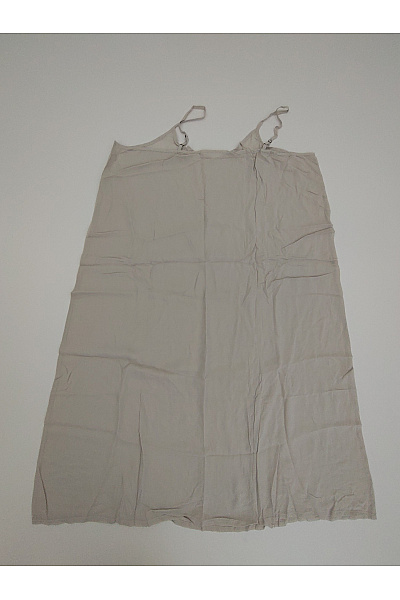 Dámská béžová volná noční košilka na ramínka Velikost XXL | Unimoda | obrázek 4