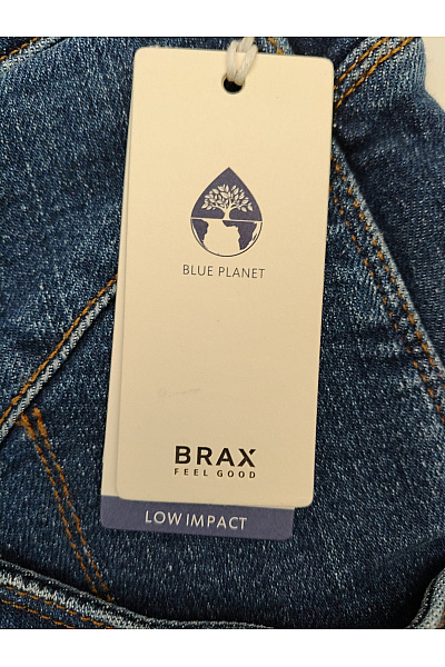 BRAX Dámské bavlněné džíny rovné s kapsami | BRAX | obrázek 5