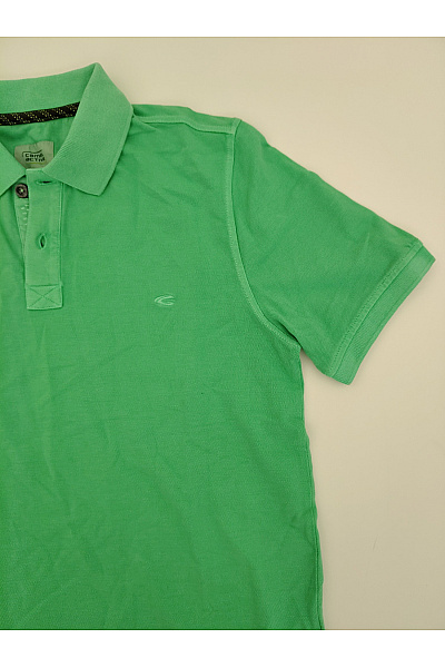 Camel active Pánské bavlněné polo tričko s krátkým rukávem zelené Vel. S | camel active | obrázek 4