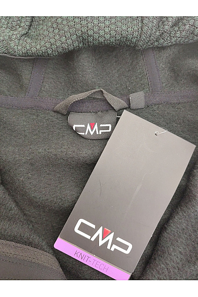 CMP Dámská černá sportovní mikina na zip s kapucí Vel. IT 54/XXXL | CMP | obrázek 7