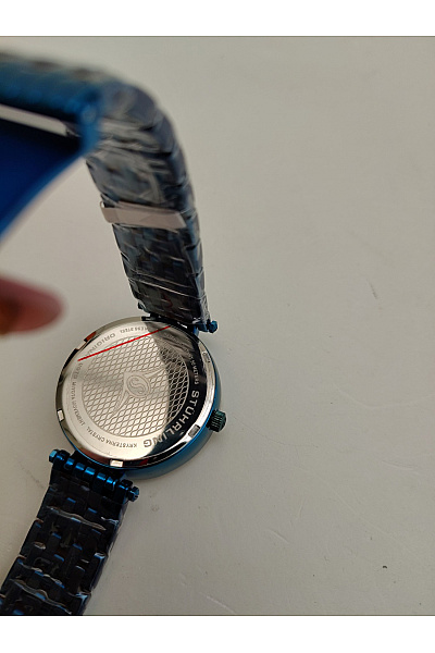 Stuhrling Dámské luxusní hodinky s kamínky modré | stuhrling | obrázek 9