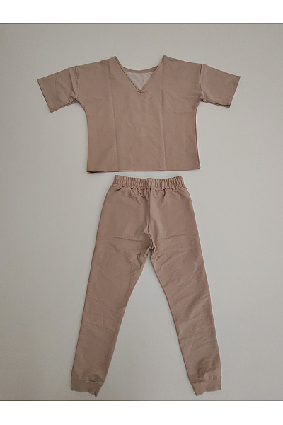 Makadamia Béžový bavlněný domácí komplet oversized střihu Vel. EU 36/38 | Makadamia | obrázek 9