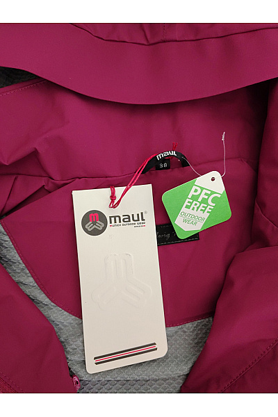 MAC Fialová dámská sportovní bunda s kapucí na turistiku Velikost DE 38 | MAC | obrázek 7