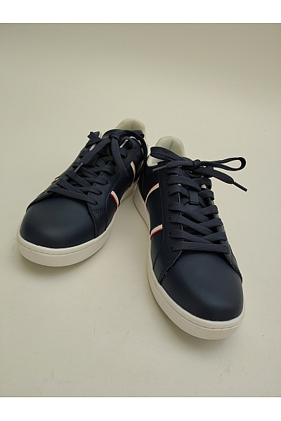 BENETTON Pánské tenisky United Colors of Navy Blue & White Colourblocked Sneakers Modré Velikost EU 44 | BENETTON | obrázek 3