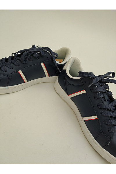 BENETTON Pánské tenisky United Colors of Navy Blue & White Colourblocked Sneakers Modré Velikost EU 44 | BENETTON | obrázek 5
