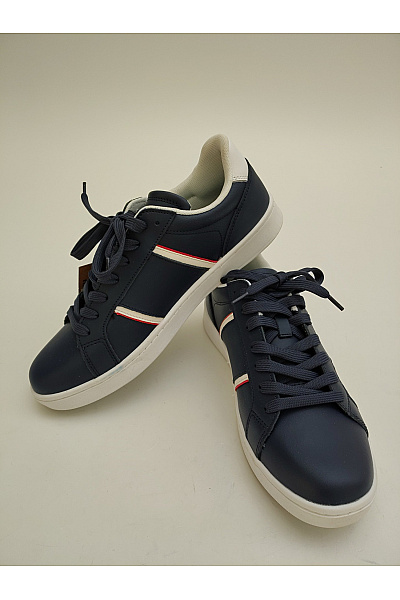 BENETTON Pánské tenisky United Colors of Navy Blue & White Colourblocked Sneakers Modré Velikost EU 44 | BENETTON | obrázek 10
