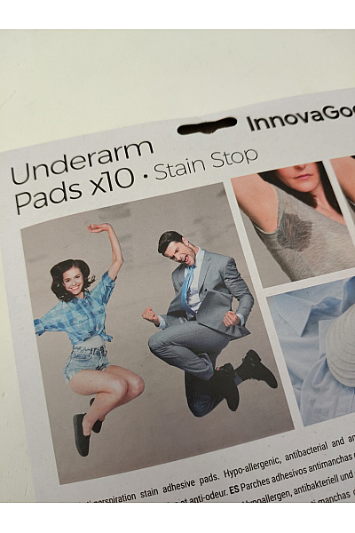 Samolepicí vložky proti pocení v podpaží 10 ks | Unimoda | obrázek 4