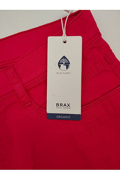 BRAX Červené bavlněné chinos kalhoty s kapsami | BRAX | obrázek 5