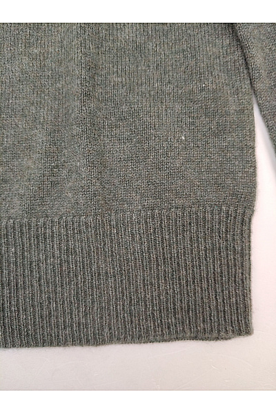 REPEAT cashmere Dámský kašmírový pulovr šedý basic Vel. XL | REPEAT cashmere | obrázek 2
