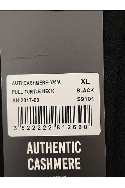 REPEAT cashmere Dámský černý kašmírový rolák basic elegantní Vel. XL | REPEAT cashmere | obrázek 5