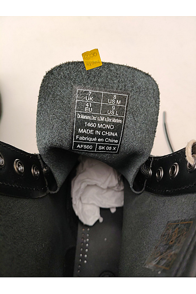 Dr.Martens Černé kotníkové šněrovací boty s kulatou špičkou Vel. EU 41 | Dr.Martens | obrázek 7