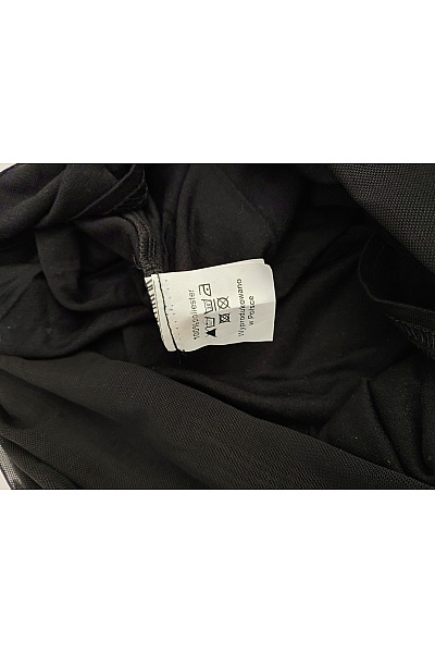 Makadamia Černé mini šaty s dlouhým rukávem bodycon Vel. EU 38 | Makadamia | obrázek 5