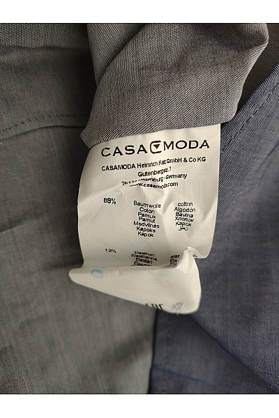 SNEAKER FREAK Pánská bavlněná košile s dlouhým rukávem smart casual Vel. XL | SNEAKER FREAK | obrázek 6