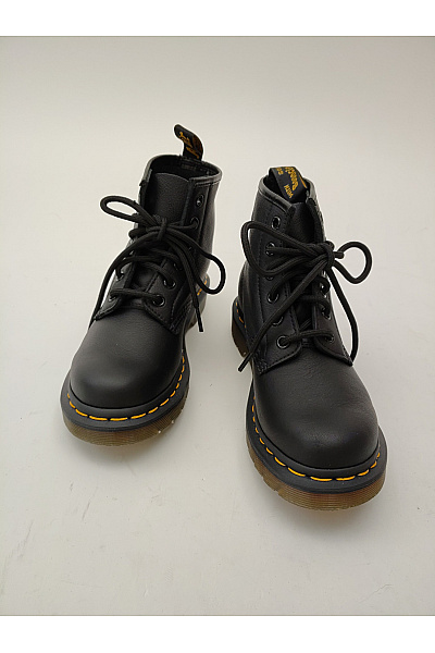 Dr.Martens Černé kotníkové šněrovací boty s kulatou špičkou Vel. EU 36 | Dr.Martens | obrázek 3