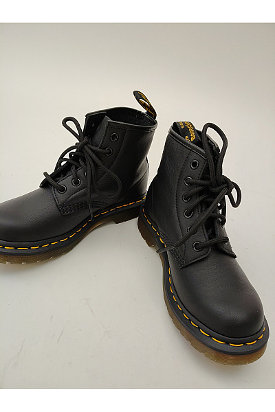Dr.Martens Černé kotníkové šněrovací boty s kulatou špičkou Vel. EU 36 | Dr.Martens | obrázek 6