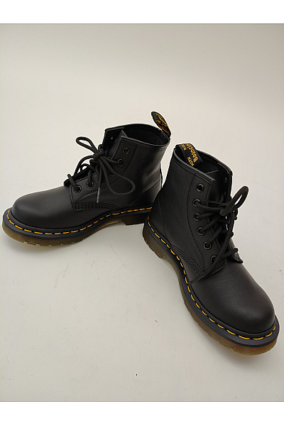 Dr.Martens Černé kotníkové šněrovací boty s kulatou špičkou Vel. EU 36 | Dr.Martens | obrázek 9