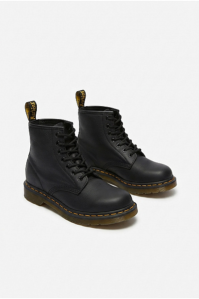 Dr.Martens Černé Kotníkové šněrovací Boty S Kulatou špičkou Vel. EU 36