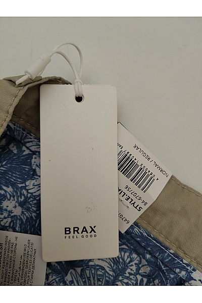BRAX Béžové pánské cargo kalhoty s kapsami na stehnech Vel. EU 48 | BRAX | obrázek 5