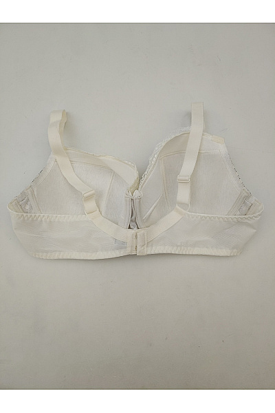 Kamea lingerie Černobílá krajková kosticová podprsenka s ozdobným vzorem Velikost EU 95C | kamea lingerie | obrázek 5