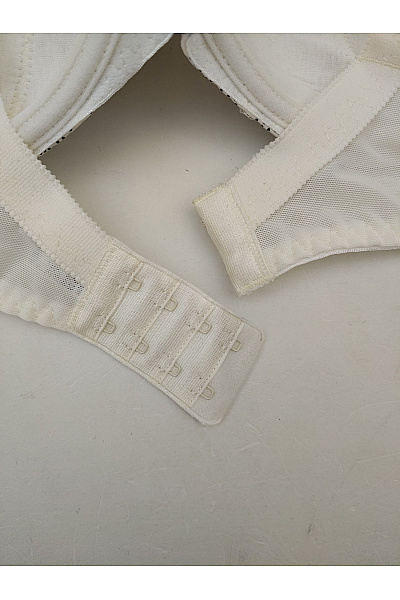 Kamea lingerie Černobílá krajková kosticová podprsenka s ozdobným vzorem Velikost EU 95C | kamea lingerie | obrázek 6