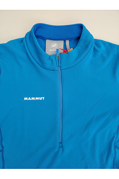MAMMUT Dámské modré funkční triko se zipem outdoor Velikost EU M | MAMMUT | obrázek 4