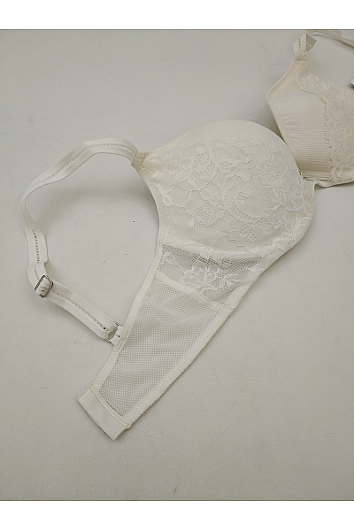 Passionata Béžová krajková push up podprsenka s kosticemi Velikost US 32DD | Passionata | obrázek 7