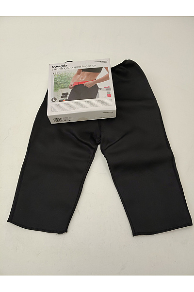 Černé neoprénové zeštíhlující legíny tříčtvrteční Velikost EU L | Unimoda | obrázek 2